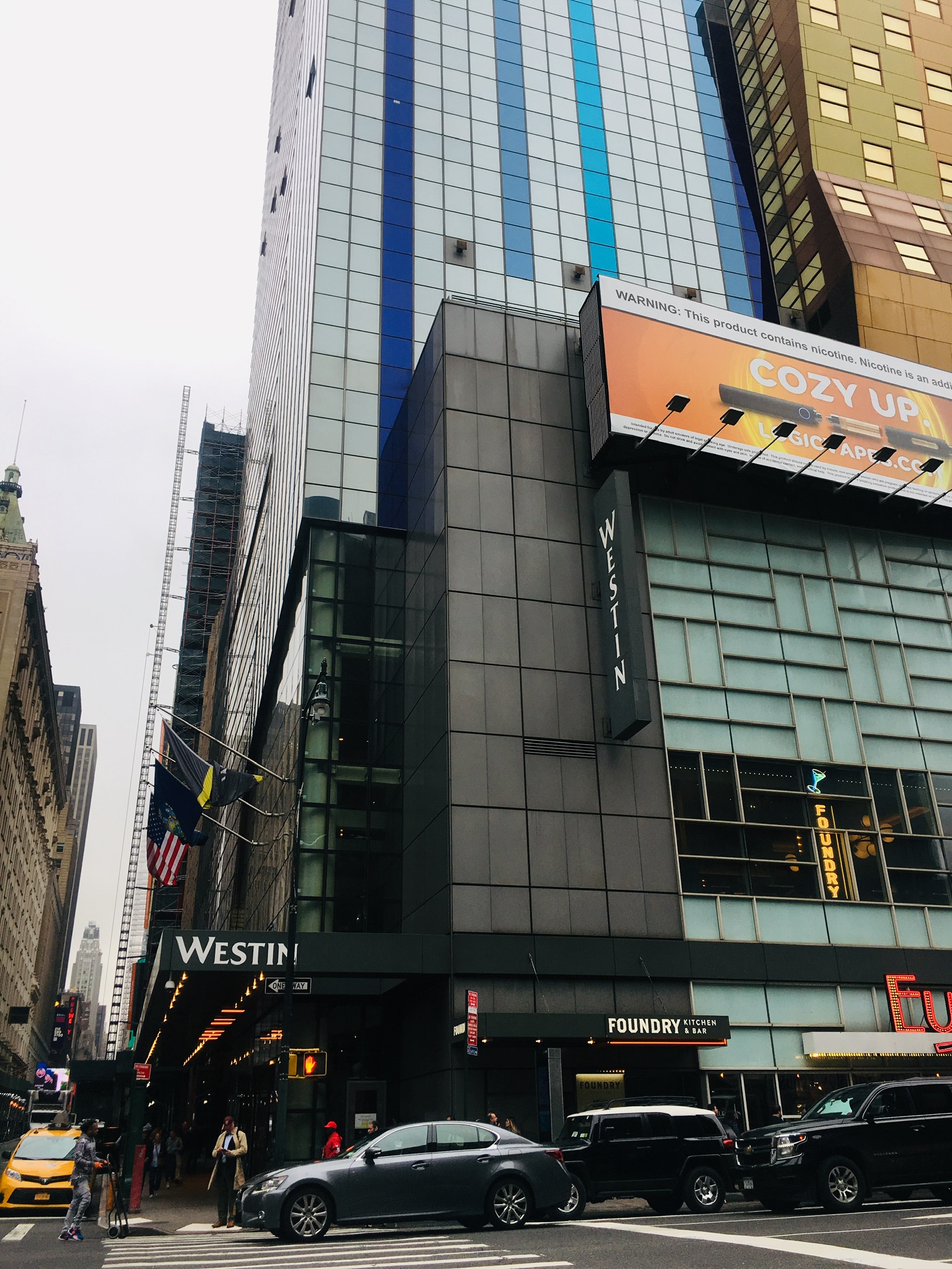 ウェスティン ニューヨーク タイムズスクエア 宿泊記 ロビーと客室 世界一周2都市目 ニューヨーク Marriott Vonvoy 旅するdinks