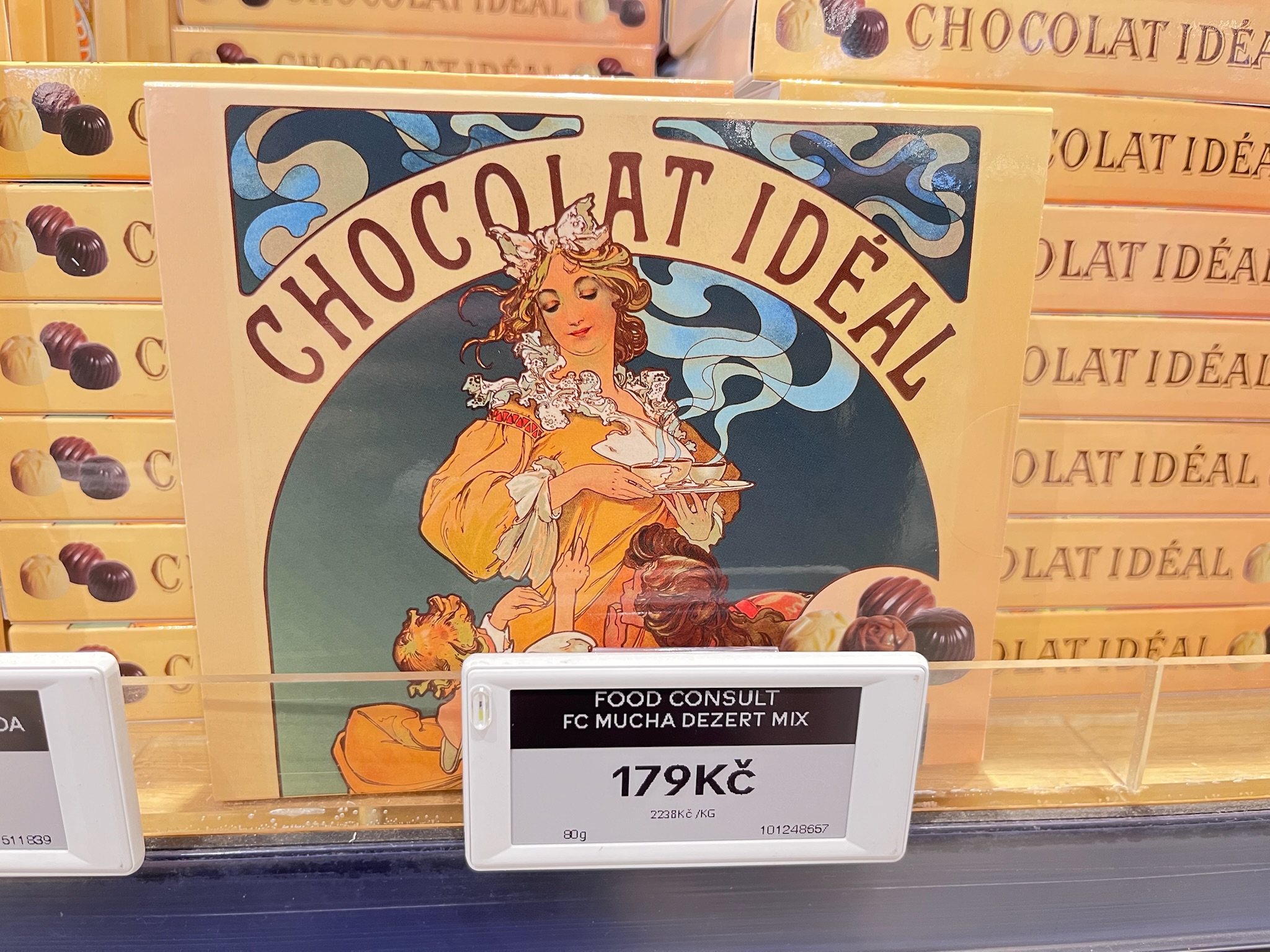 ミュシャ お土産 チョコレート